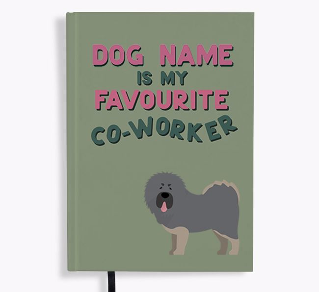 Favourite Co-Worker: Personalised {breedFullName} Notebook